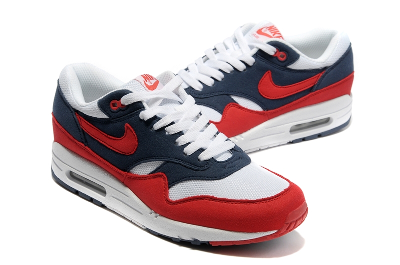 New Men'S Nike Air Max Black/White/Red